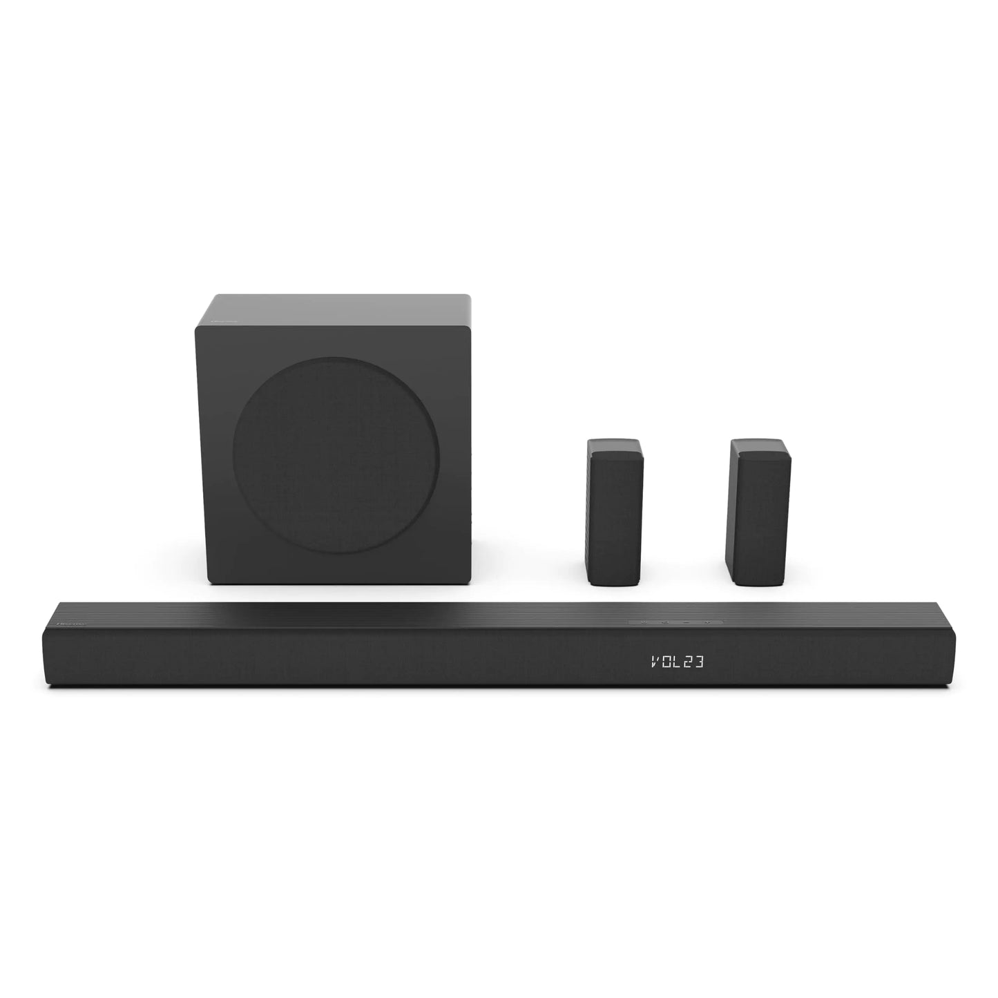 Hisense HS5100 5.1Ch Sound Bar with Wireless Subwoofer 540W Dolby Digital Plus Bluetooth 5.3 EzPlay Roku TV Ready DTS: X HDMI/AUX/ARC/Optical/USB (HS5100 2024 Model)